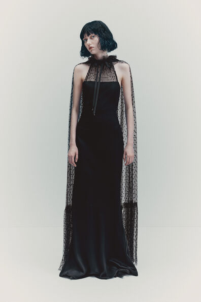 Studio Collection Gaun Jubah Mesh